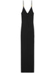 Versace Viscose Knit Midi Dress