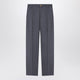 Versace Anthracite Grey Wool Jogger Trousers