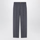 Versace Anthracite Grey Wool Jogger Trousers