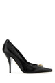Versace 110Mm La Medusa Leather Pumps With Heels