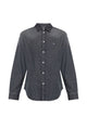 Versace Grey Cotton Shirt