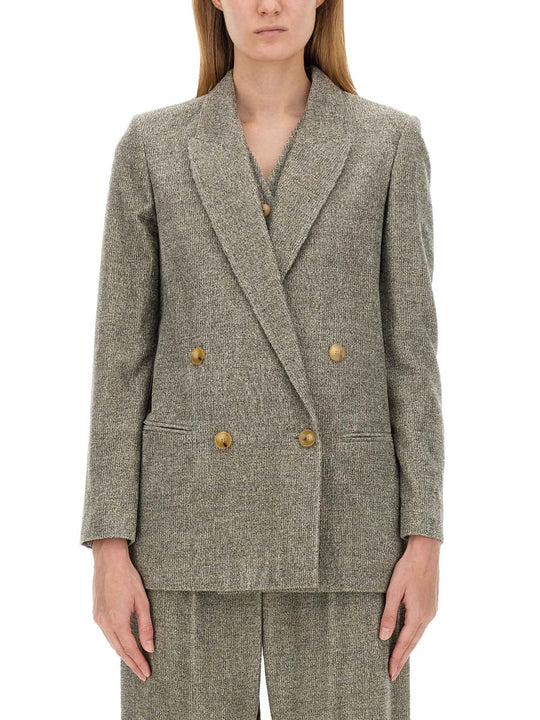Alysi Double-Breasted Jacket