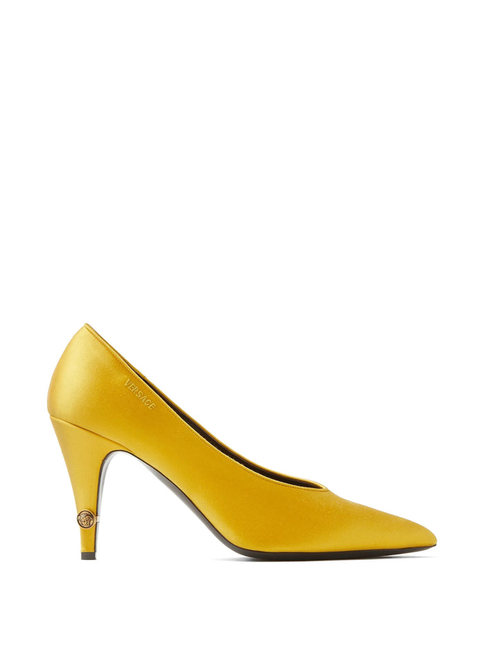 Versace Gianni Satin Pumps