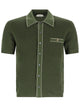Versace Green Cotton Shirt