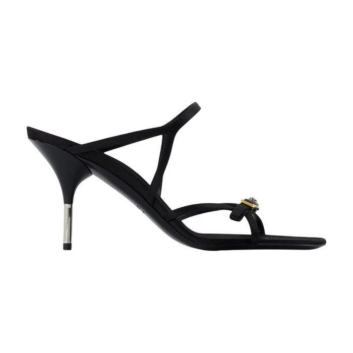 Versace Mule T.80 Pumps - - Cotton - Black