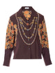 Versace Printed Silk Twill Shirt