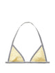 Versace Yellow Polyamide Elastane Beachwear