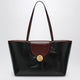 Versace Vivian Small Shopper In Coated Canvas