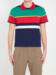 Versace Multicolour Cotton Polyester Polyurethane Nylon Polo Shirt