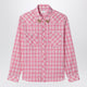Versace Slimfit Cotton Poplin Check Shirt