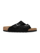 Birkenstock Black Suede Sandals