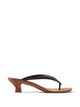 Versace Sophie Rubber Thong Sandals 40 Mm