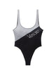 Versace Black Polyamide Elastane Beachwear