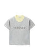 Versace Grey Cotton T-Shirt