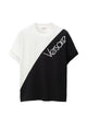 Versace Black White Cotton Elastane Top
