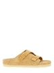 Birkenstock Beige Suede Zã¼Rich Slippers