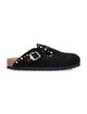 Birkenstock Boston Rivets Suede Mule