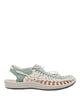 Keen White And Green Uneek Sandals