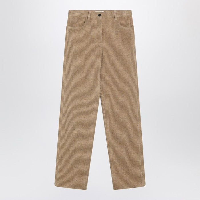 The Row Beige Clair Corduroy Trousers