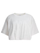 Pinko Crop T Shirt With Logo