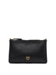 Pinko Black Leather Crossbody Bag