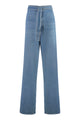 Mother Snacks! The Fold In Funnel Wide-Leg Jeans