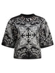Pinko Paisley Print T Shirt