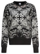 Pinko Black Cotton Sweatshirt