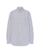The Row Gavina Striped Cotton Shirt