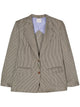 Alysi Striped Single-Breasted Jacket