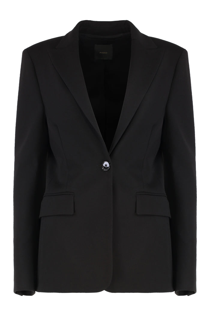 Pinko New Signum Single-Breasted One Button Jacket