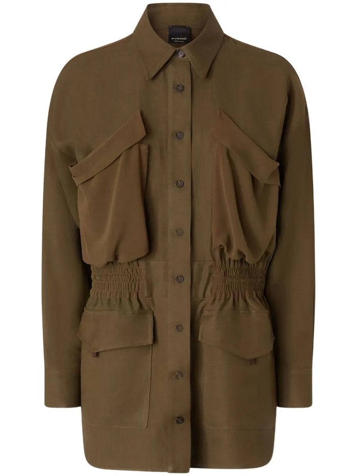 Pinko Oramai Viscose Overshirt