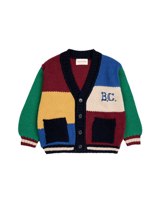 Bobo Choses B.c Vintage Color Block Cardigan