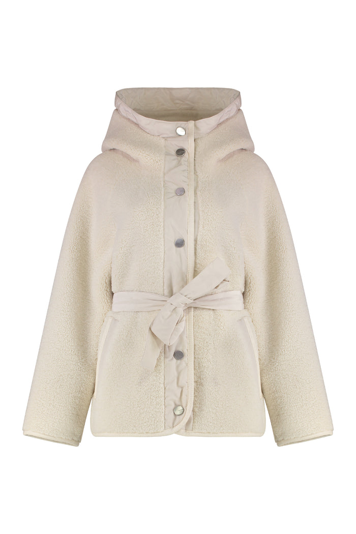 Pinko Faux Fur Peacoat