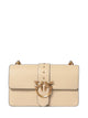 Pinko Beige Love Birds Clasp Bag