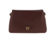 Pinko Burgundy Gold-Tone Zip Top Bag
