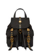 Pinko Black Gold Polyamide Handbag