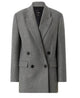 Pinko Grey Wool Blend Jacket