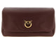 Pinko Burgundy Soft Finish Flap Bag