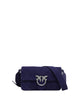 Pinko Blue Love One Slouchy Classic Crossbody Bag