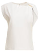Pinko White Cotton T-Shirt