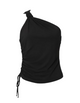 Pinko One Shoulder Knot Top