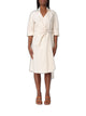 Pinko Ring Detail Midi Dress