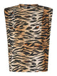 Pinko Beige Textile Fibre Top