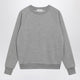The Row Eulalia Sweatshirt In Grey Mélange Cashmere Blend