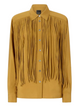 Pinko Bronze Viscose Polyamide Shirt