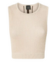 Pinko Oyster Grey Cotton Top