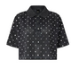 Pinko Grey Black Cotton Tee Shirt
