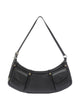 Pinko Black Cotton Handbag
