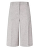 Pinko Black White Linen Shorts
